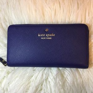 Kate Spade accordion zip wallet